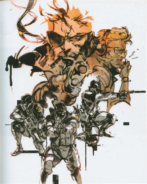 metal gear solid 3 box art european|metal gear yoji shinkawa.